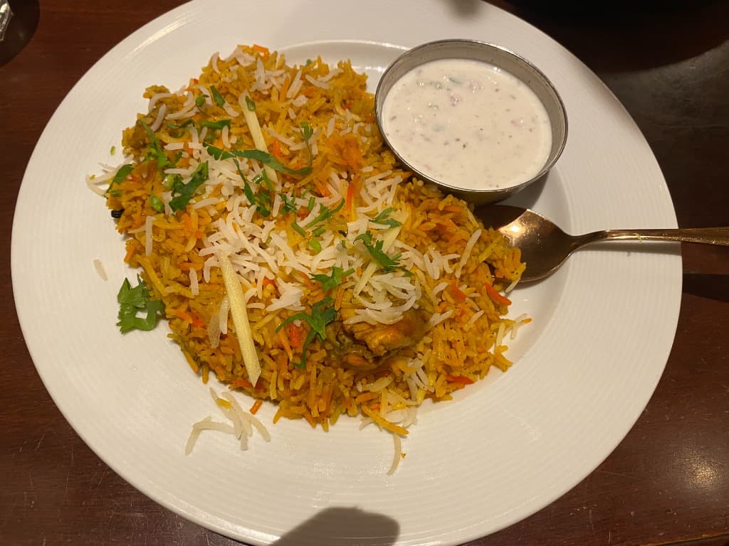 スマホで撮影した料理写真（現像前）
